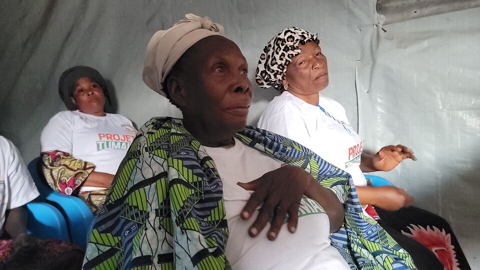 Échanges entre participantes en fin de session, SALICON RDC.