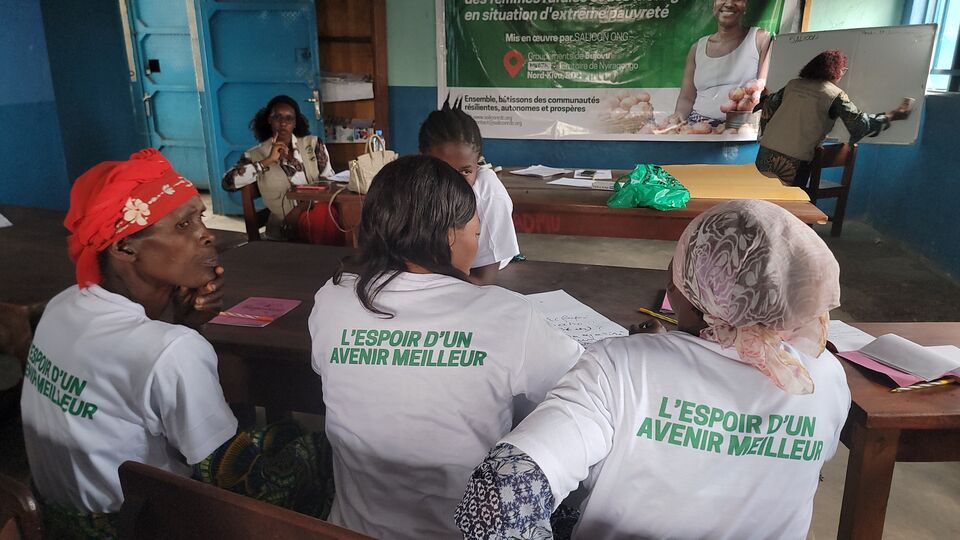Rédaction collective de la restitution d’un groupe, SALICON RDC.