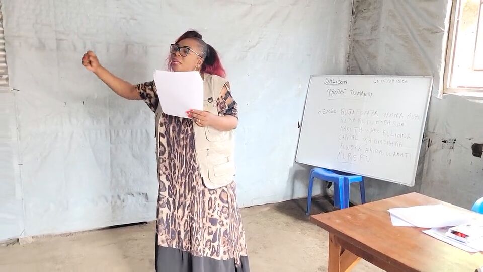 Atelier participatif avec les bénéficiaires, SALICON RDC.